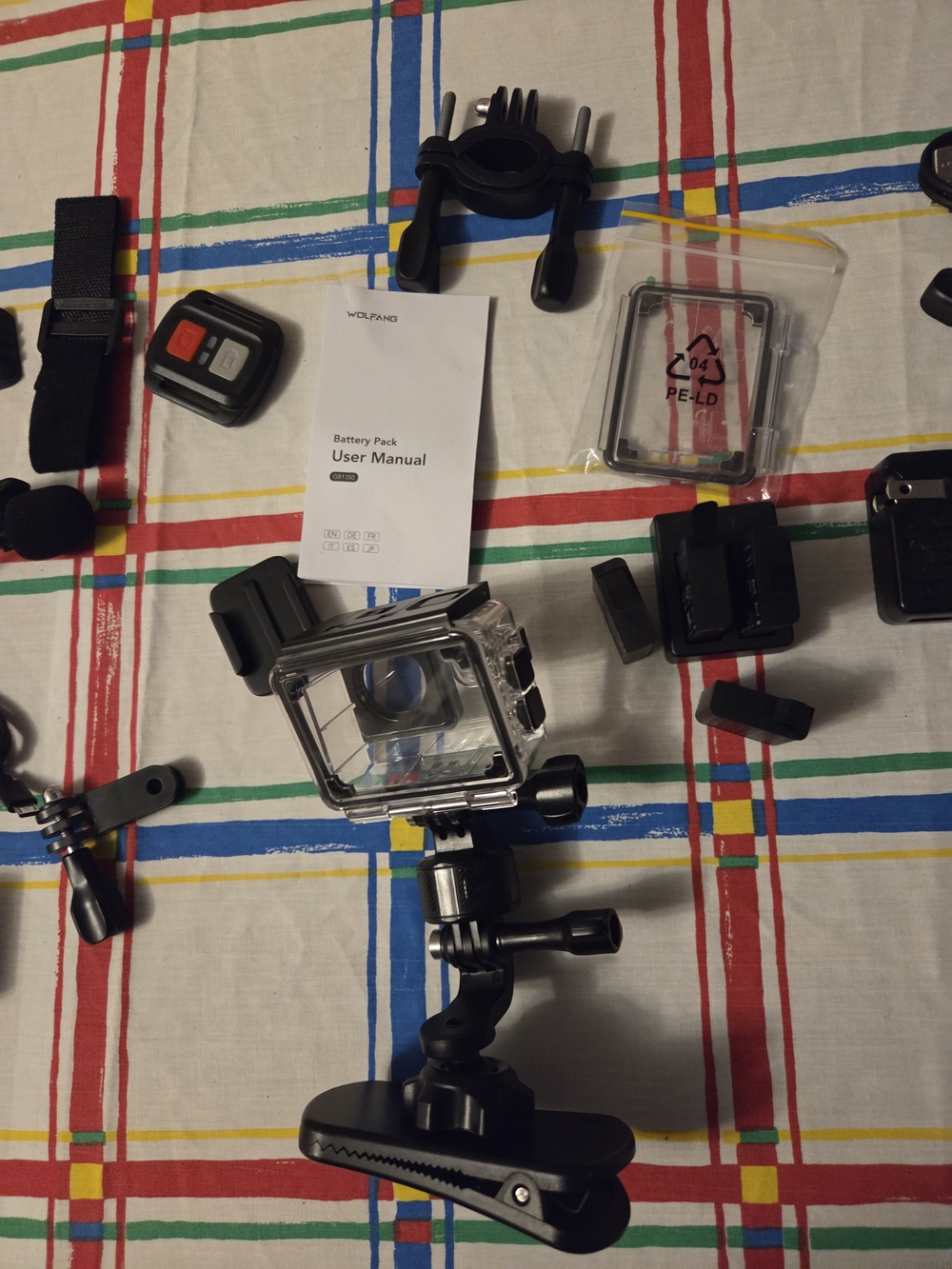WOLFANG GA300 4K60FPS Action Camera 24MP Waterproof 40M Underwater Camera EIS - Picture 8 of 15